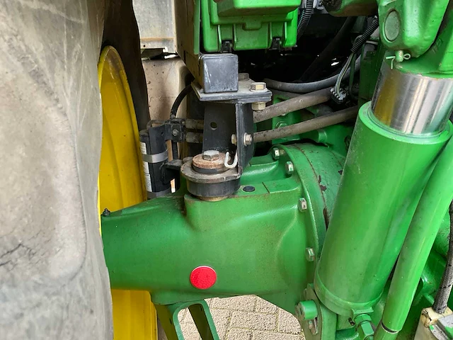 2008 john deere 6830 premium vierwielaangedreven landbouwtractor met maaiarm - afbeelding 27 van  49