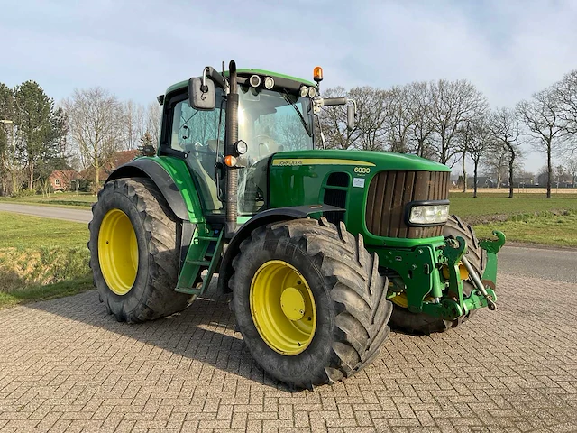2008 john deere 6830 premium vierwielaangedreven landbouwtractor - afbeelding 23 van  38