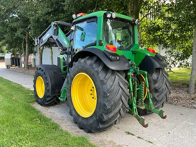 2008 john deere 6830 vierwielaangedreven landbouwtractor met voorlader - afbeelding 3 van  41