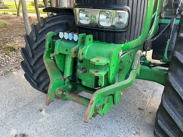2008 john deere 6830 vierwielaangedreven landbouwtractor met voorlader - afbeelding 6 van  41