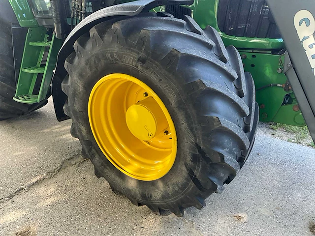 2008 john deere 6830 vierwielaangedreven landbouwtractor met voorlader - afbeelding 14 van  41