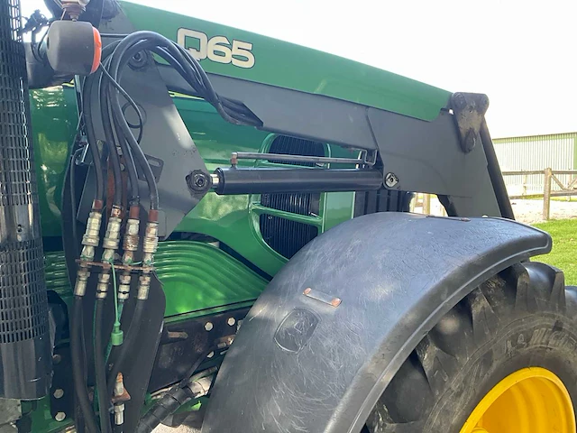 2008 john deere 6830 vierwielaangedreven landbouwtractor met voorlader - afbeelding 15 van  41