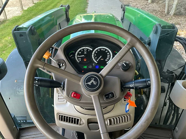 2008 john deere 6830 vierwielaangedreven landbouwtractor met voorlader - afbeelding 28 van  41