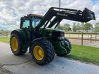 2008 john deere 6830 vierwielaangedreven landbouwtractor met voorlader - afbeelding 34 van  41