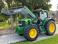 2008 john deere 6830 vierwielaangedreven landbouwtractor met voorlader - afbeelding 37 van  41