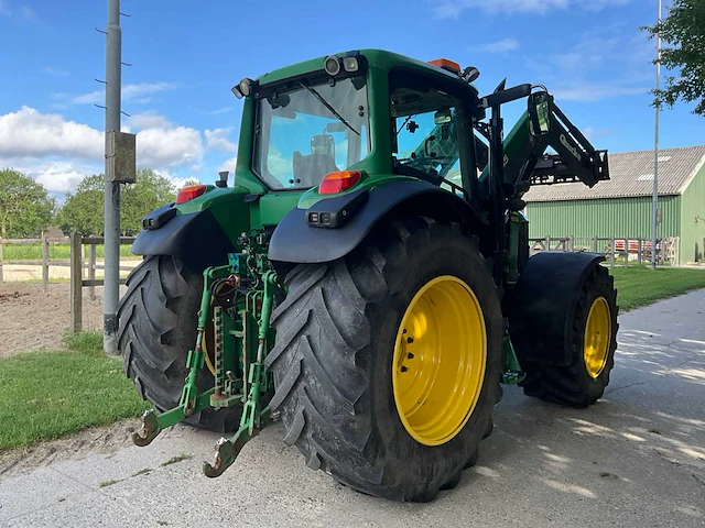 2008 john deere 6830 vierwielaangedreven landbouwtractor met voorlader - afbeelding 41 van  41