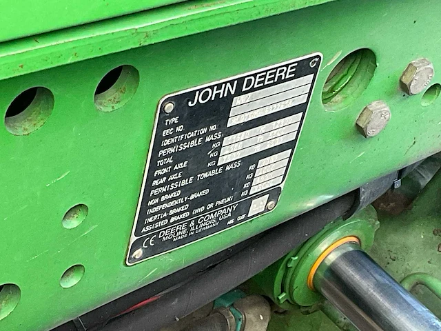 2008 john deere 7530 premium vierwielaangedreven landbouwtractor - afbeelding 27 van  33