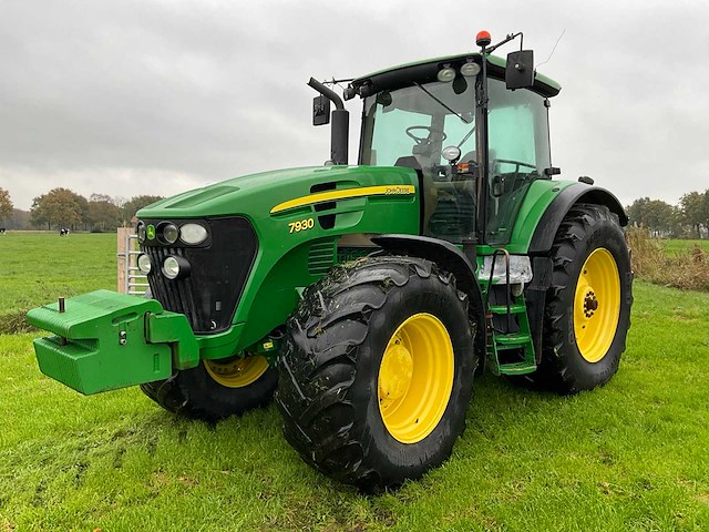 2008 john deere 7930 powerquad plus vierwielaangedreven landbouwtractor - afbeelding 12 van  43