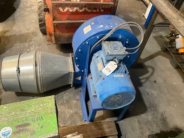 2008 jpk centrifugaal industriële blower/ventilator. - afbeelding 2 van  3