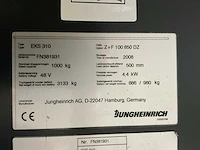 2008 jungheinrich eks310 orderpicker - afbeelding 5 van  19