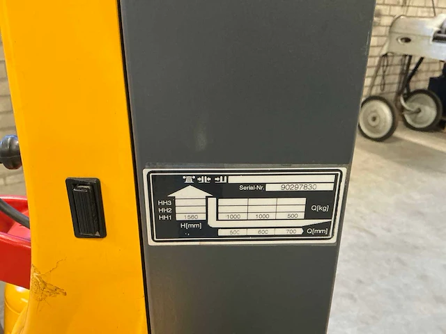2008 jungheinrich emc 110 elektrische palletwagen - afbeelding 2 van  15