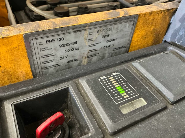 2008 jungheinrich ere120 elektrische palletwagen - afbeelding 5 van  5
