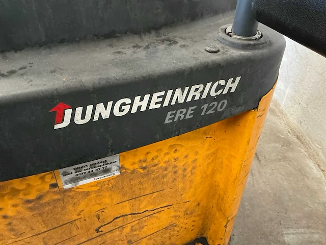 2008 jungheinrich ere120 elektrische palletwagen - afbeelding 3 van  5