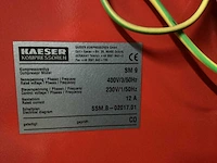 2008 kaeser sm 9 luchtcompressor - afbeelding 9 van  12