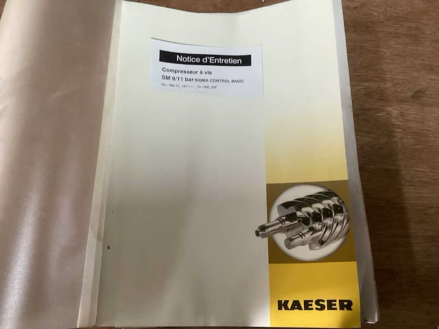2008 kaeser sm 9 luchtcompressor - afbeelding 11 van  12