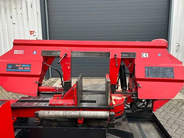 2008 karmetal 400 kdg metalen horizontale bandzaagmachine - afbeelding 4 van  17