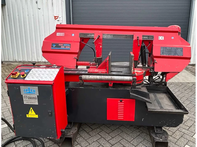 2008 karmetal 400 kdg metalen horizontale bandzaagmachine - afbeelding 5 van  17