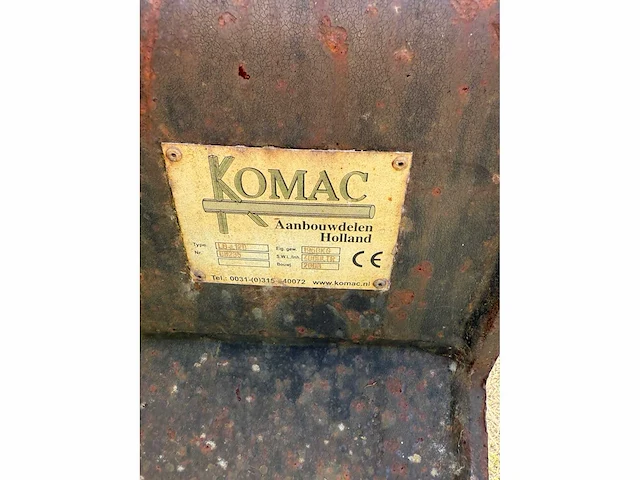 2008 komac lb-12d graafbak - afbeelding 5 van  5