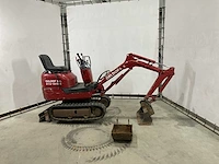 2008 komatsu galeo pc09-1 minigraaf machine - afbeelding 10 van  31
