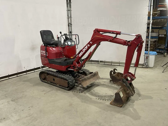 2008 komatsu galeo pc09-1 minigraaf machine - afbeelding 1 van  31