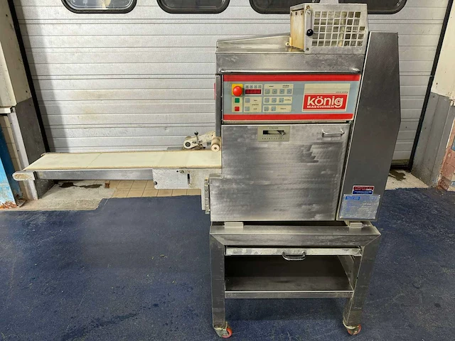 2008 könig mini rex 4000 opbolmachine / klein brood machine / kopmachine - afbeelding 1 van  18