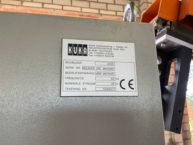 2008 kuka kr 360 l 340 pa industriële robot - afbeelding 13 van  21