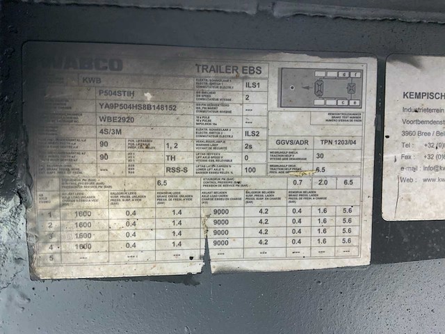 2008 kwb p-504-sti-h oplegger - afbeelding 21 van  43