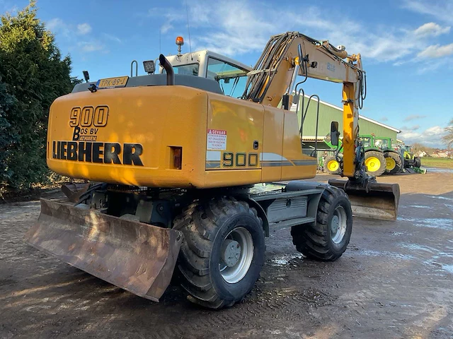 2008 liebherr a900c litronic banden graafmachine - afbeelding 23 van  29