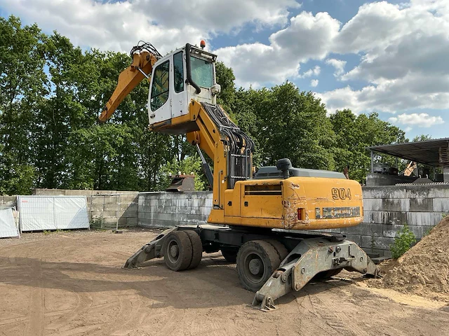 2008 liebherr a904c litronic mobiele kraan - afbeelding 19 van  23