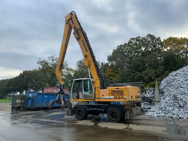 2008 liebherr a934c litronic overslagkraan - afbeelding 4 van  37
