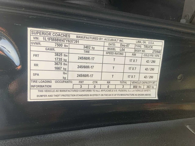 2008 lincoln towncar superior rouwauto - afbeelding 38 van  43