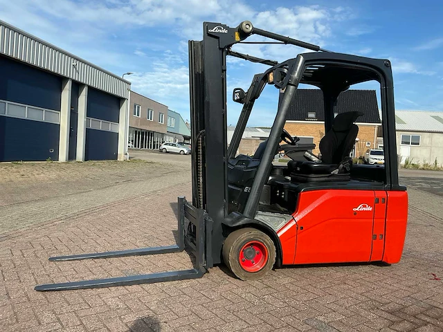 2008 linde e18l-01 vorkheftruck - afbeelding 1 van  16