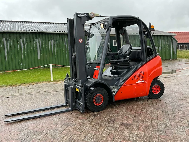 2008 linde h20t vorkheftruck - afbeelding 1 van  20