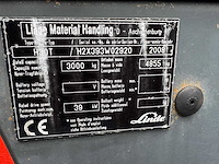 2008 linde h30t vorkheftruck - afbeelding 2 van  10