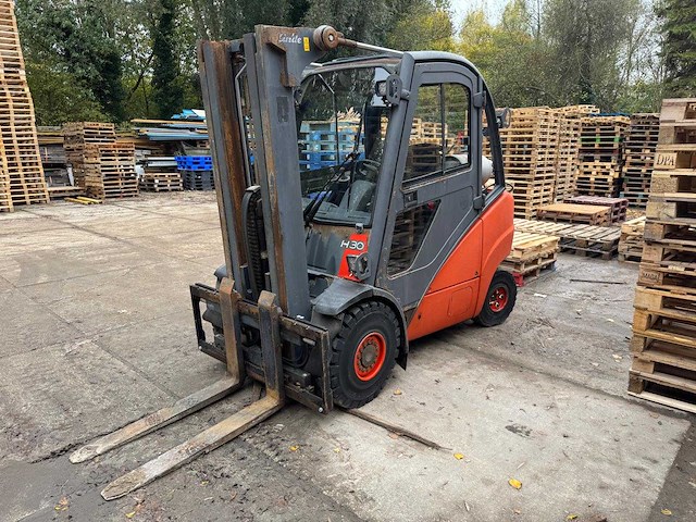 2008 linde h30t vorkheftruck - afbeelding 1 van  10