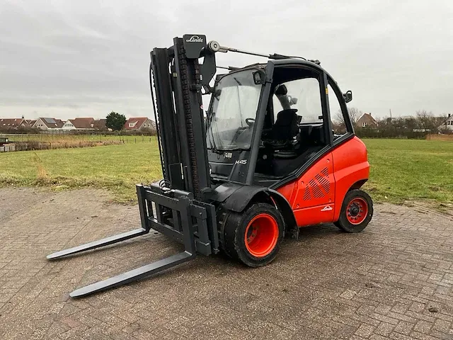 2008 linde h45d vorkheftruck - afbeelding 1 van  17