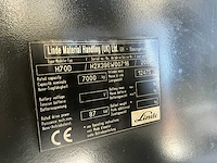 2008 linde h70d vorkheftruck - afbeelding 18 van  25