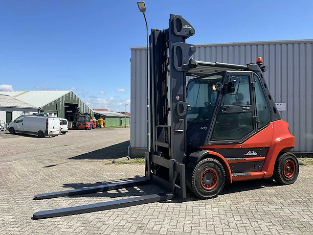 2008 linde h70d vorkheftruck - afbeelding 12 van  25