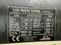 2008 linde p250 utility tractor - afbeelding 17 van  24