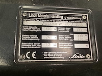 2008 linde t 18 hand hydraulische palletwagen - afbeelding 6 van  6