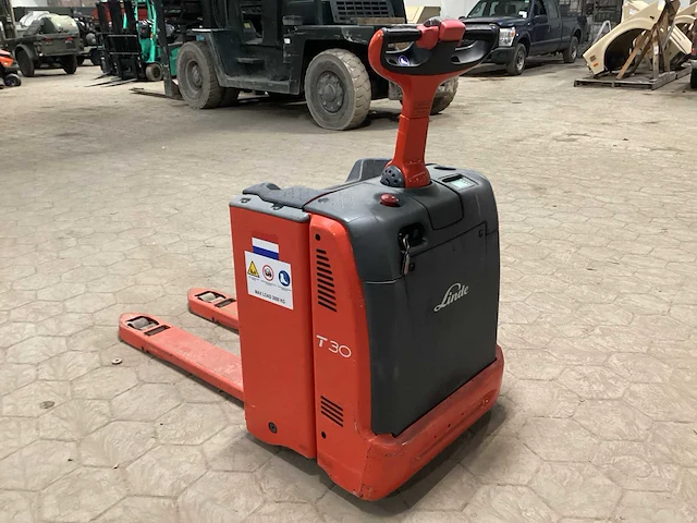 2008 linde t30 elektrische palletwagen - afbeelding 3 van  7
