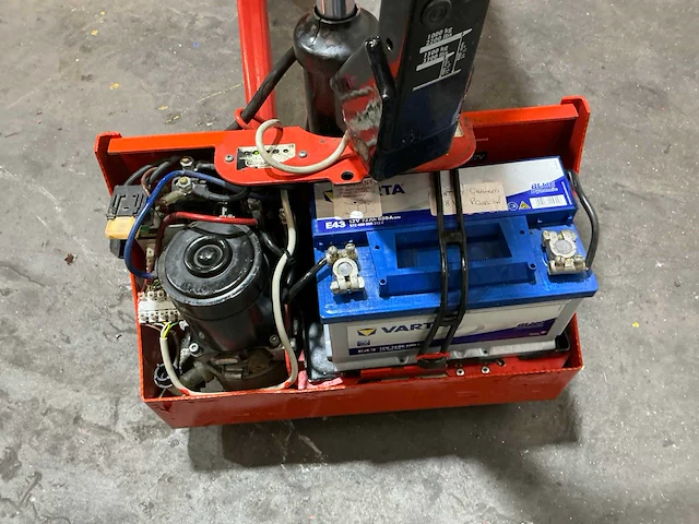 2008 logitrans hoogheffer elektrische palletwagen - afbeelding 8 van  9