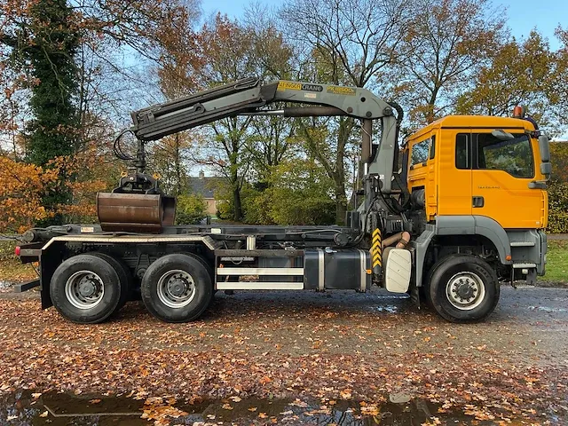 2008 man tga 26.440 6x6 bb container vrachtwagen met autolaadkraan - afbeelding 34 van  71