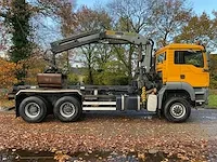 2008 man tga 26.440 6x6 bb container vrachtwagen met autolaadkraan - afbeelding 34 van  71