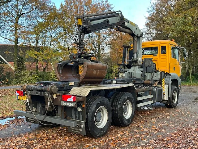 2008 man tga 26.440 6x6 bb container vrachtwagen met autolaadkraan - afbeelding 45 van  71