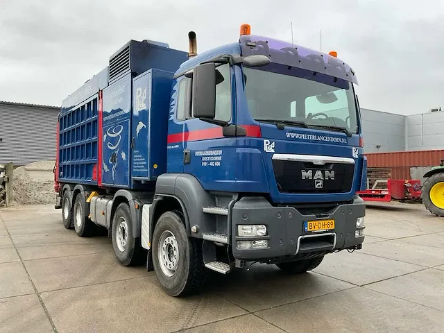 2008 man tgs 41.440 8x4 grondzuigwagen - afbeelding 12 van  60