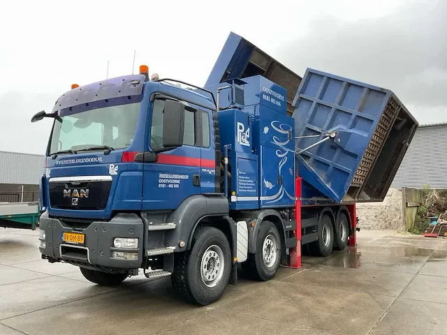 2008 man tgs 41.440 8x4 grondzuigwagen - afbeelding 47 van  60