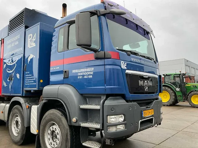2008 man tgs 41.440 8x4 grondzuigwagen - afbeelding 58 van  60