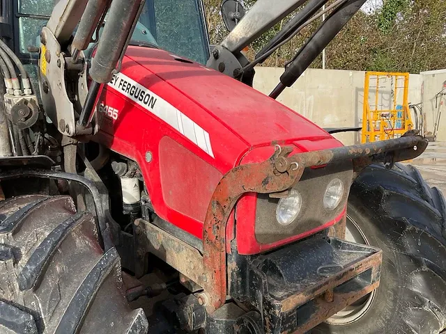 2008 massey ferguson 6455 dyna-6 vierwielaangedreven landbouwtractor - afbeelding 2 van  28