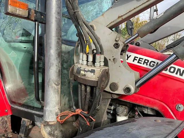 2008 massey ferguson 6455 dyna-6 vierwielaangedreven landbouwtractor - afbeelding 4 van  28